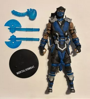 McFarlane Toys Mortal Kombat - Sub-Zero Blue Outfit MK 7” Loose Figure • $50