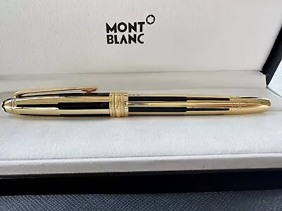 Mǒntblanc Meisterstück Ballpoint Pen Gold Black - Germany - Authentic • $31