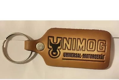 Leather Key Chain Military Mercedes Benz Unimog Flu419 Wagon Custom Limited • $19.99