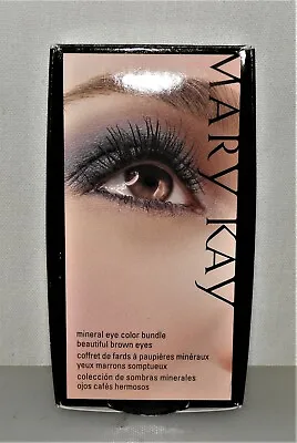  Mary Kay Mineral Eye Color Bundle Beautiful Brown Eyes 3 Colors & Applicators • $14.99