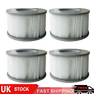 1/2/4Pcs For All Mspa Hot Tubs MSpa Hot Tub Filter Cartridge B0302949 Ø10.8cm UK • £6.99