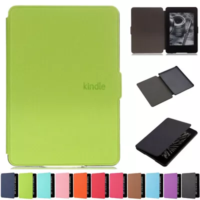 For Amazon Kindle Paperwhite 1 2 3 5/6/7th Gen 6  Smart Flip Leather Case Cover • £8.87