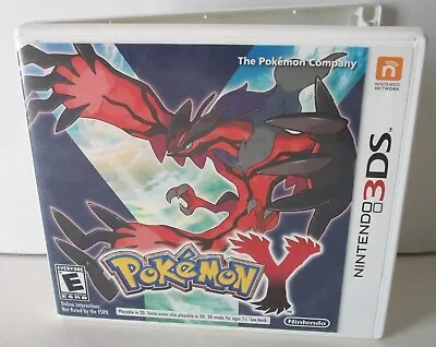 Pokemon Y Case Only NO GAME Nintendo 3DS Empty Replacement Original Box Art • $29.16