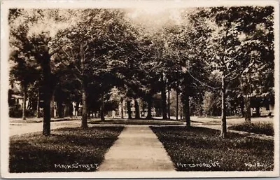 Vintage 1910s PITTSFORD Vermont RPPC Real Photo Postcard  MAIN STREET  Unused • $5.62