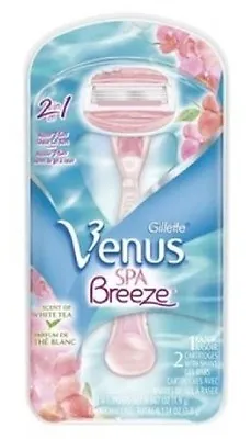 Gillette Venus Spa Breeze 2-in-1 Shave Gel Razor，Scent Of WHITE TEA • $9.99