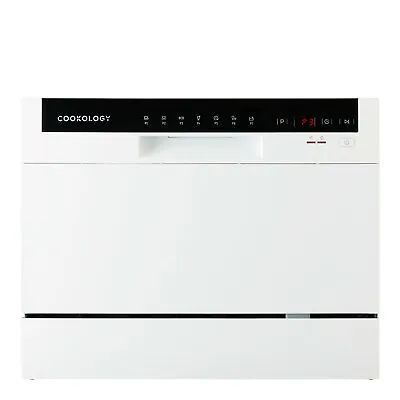 Cookology CTTD6WH Freestanding Compact Table Top Dishwasher 6 Place Settings • £189.99
