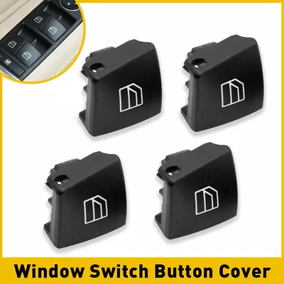 For Mercedes Benz C-Class GLK Car Door Armrest Window Switch Button Cover Trim • $8.89