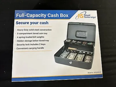 Royal Sovereign Full-Capacity Cash Box / Model #:  RSCB-400 • $22.99