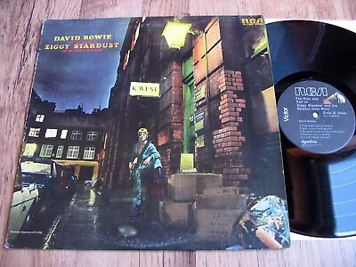 David Bowie Rise And Fall Of Ziggy Stardust & The Spiders From Mars Us Rca Lp • £2.50