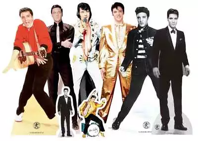 Elvis Presley Tabletop Cardboard Cutouts Official Party Pack King Of Rock & Roll • $12.44