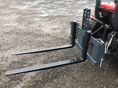 Pallet Forks 3 Point Linkage Tractor Mounted 2000kg CAPACITY - MSE230WP2000 • £770