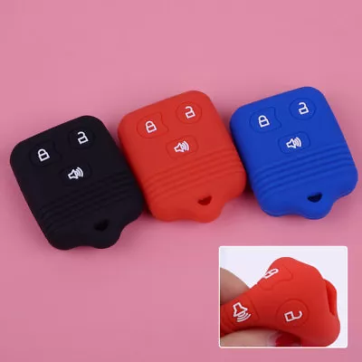 3 Button Car Fob Remote Case Silicone Key Cover Fit For Ford Mercury Mazda • $13.92