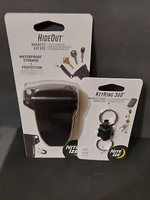 Nite Ize HIdeOut Magnetic Key Box And Keyring 360 • $15.99