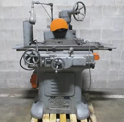 Norton Hydraulic Surface Grinder W/ 6 X 18  Magnetic Chuck War Ordnance Plate • $3299.99