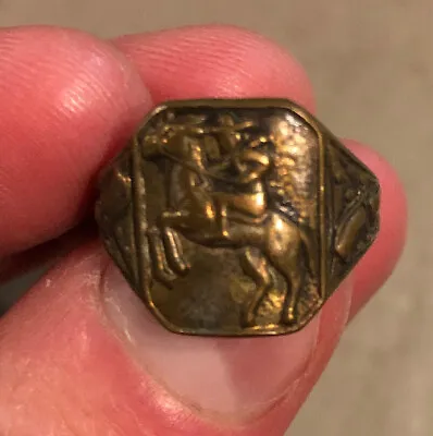$71.10 • Buy Billy West 1940 Metal PREMIUM CEREAL RING Tom Mix Scarce