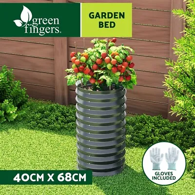 Greenfingers Garden Bed 40X68cm Planter Box Raised Container Galvanised Steel • $41.95