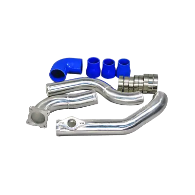 Intercooler Piping Pipe Tube Kit For 95-99 Eclipse Talon DSM 2G UPG Blue Hoses • $229.78