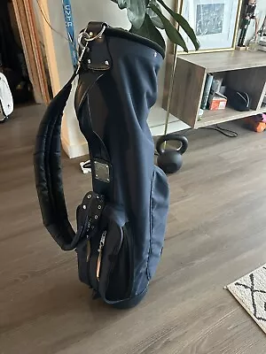 Jones Sport Navy Players Series Golf Carry Bag - Great Shape!! • $88