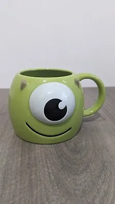 Disney /Pixar Monsters Inc  MIKE WAZOWSKI  3D Mug/Cup   Green Ceramic 12 Oz • £9