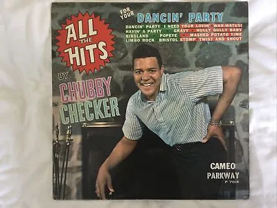 £14 • Buy Chubby Checker “all The Hits” 1962 Lp Mono Laminated Flip Back A1/b1