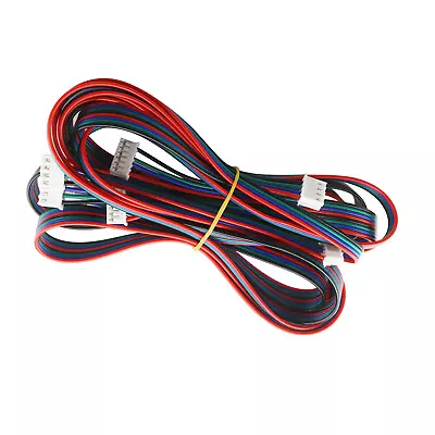 5Pcs 1M Nema17 Stepper Motor Cable 4-Pin XH2.54 Connector For 3D Printer • £8.77