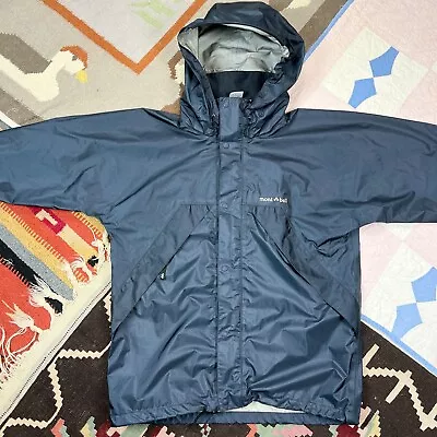 Vintage Mont-Bell Waterproof Rain Jacket Blue Men’s Small Made In Japan • $49.95