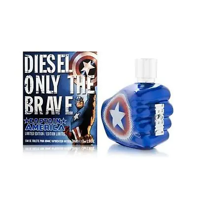 £86.99 • Buy Diesel Only The Brave Captain America Eau De Toilette Spray 75ml Men BNIB