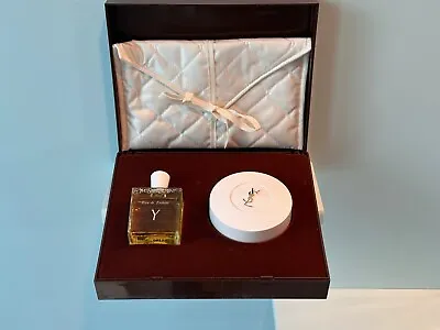 YSL Yves Saint Laurent Y Eau De Toilette Box Edt 60ml + VINTAGE 1980 Soap • £153.19