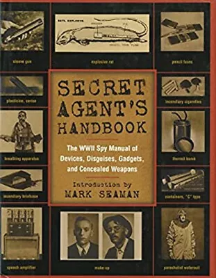 Secret Agent's Handbook Hardcover Mark Seaman • $6.29