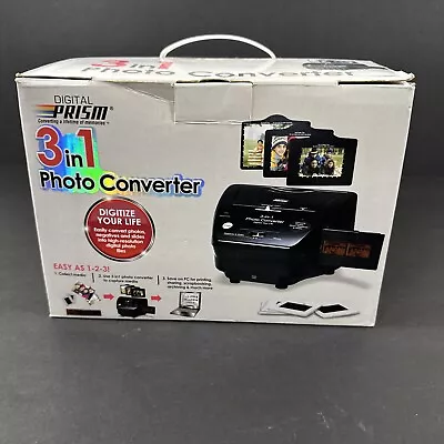 Digital Prism 3 In 1 Photo Converter USB Photos Negatives To Digital  Sealed  • $26.38