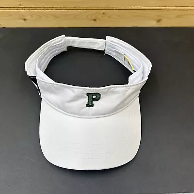 UNKNOWN Letter P Sun Visor Hat Cap ONE SIZE Lightweight Microfiber • $12.86