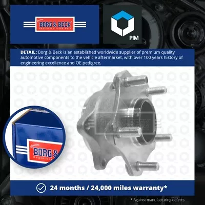 Wheel Bearing Kit Fits SUZUKI GRAND VITARA JB416 Mk2 1.6 05 To 15 M16A B&B New • $57.11