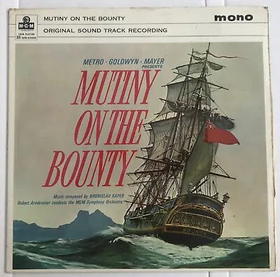 £3.99 • Buy Bronislau Kaper Mutiny On The Bounty Flipback Sleeve With Laminated Front UK LP
