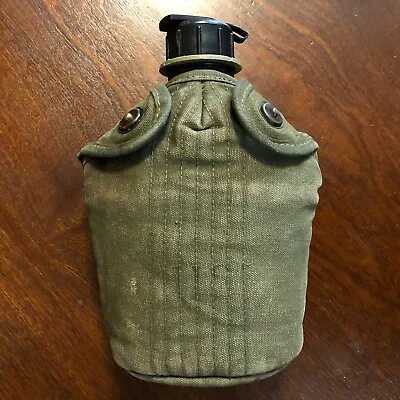 Early Vietnam 60s US Army USGI USMC M1910 Cover 1965 M1961 Canteen & Steel Cup • $67