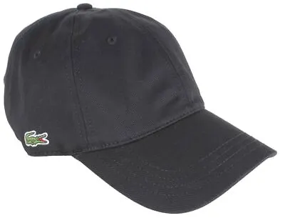 Lacoste Unisex Organic Cotton Cap - Black • $95.95