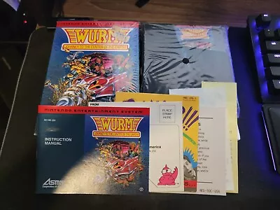 Wurm: Journey To The Center Of The Earth (NES) Complete CiB - Reg Card - Tested • $174.95