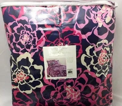 Vera Bradley Katalina Pink Reversible Twin XL Comforter & Sham NWT • $75