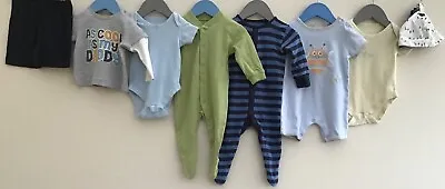 Baby Boys Bundle Of Clothing Age 3-6 Months Early Days M&S BHS F&F Next • £4.99