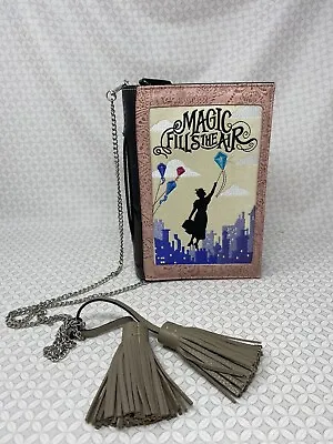 Danielle Nicole Disney Mary Poppins Returns Book Clutch Purse Magic Fills Air • $75