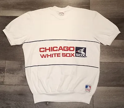 Vintage Chicago White Sox Nutmeg Mills T-Shirt White Mens Large Made In USA  • $24.99