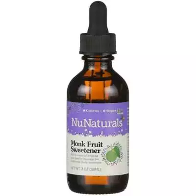 NuNaturals Monk Fruit Sweetener 2 Oz Liq • $17.17