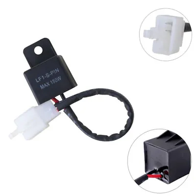 2 Pin LED Flasher Relay For Indicators Kawasaki Z300 Z800 Z900 Z900RS ER6  • £13.95