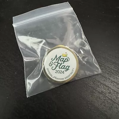 Map & Flag Hospitality Pin 2024 US Masters - Rare And Exclusive Item! • $38