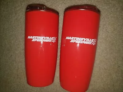 Rare Exclusive Nascar Martinsville Speedway Tumbler Track Racing Travel Cup Mug • $9.99