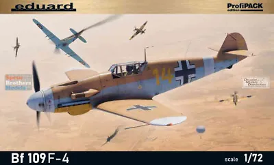 EDU70155 1:72 Eduard Bf109F-4 ProfiPACK Edition • $59