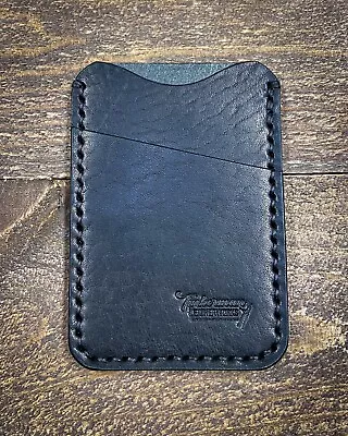 Card Wallet Vertical 3 Pocket Handmade In The USA By Tinkerman Leatherworks • $38.24