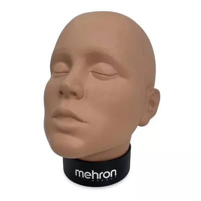 Practice Head Makeup Volunteer Face Vinyl Mannequin Face Paint Pro Study Mehron • $42.95