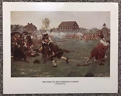 The Fight On The Lexington Common Howard Pyle Collection Of Delaware Art Museum • $5
