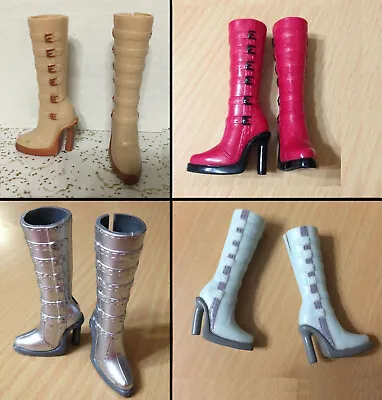 £14.30 • Buy Barbie My Scene Doll Shoes High Heel Faux Buckle Fashion Winter Boots - CHOOSE