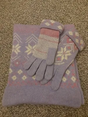 £5.99 • Buy Tie Rack FRANGI  Woolen Scarf &glove Set
